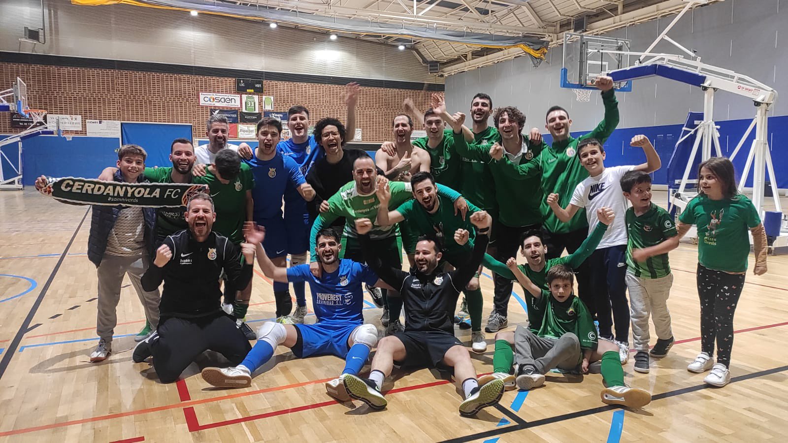 El Cerdanyola FC fa història i arriba a la Final 4 de Copa Catalunya